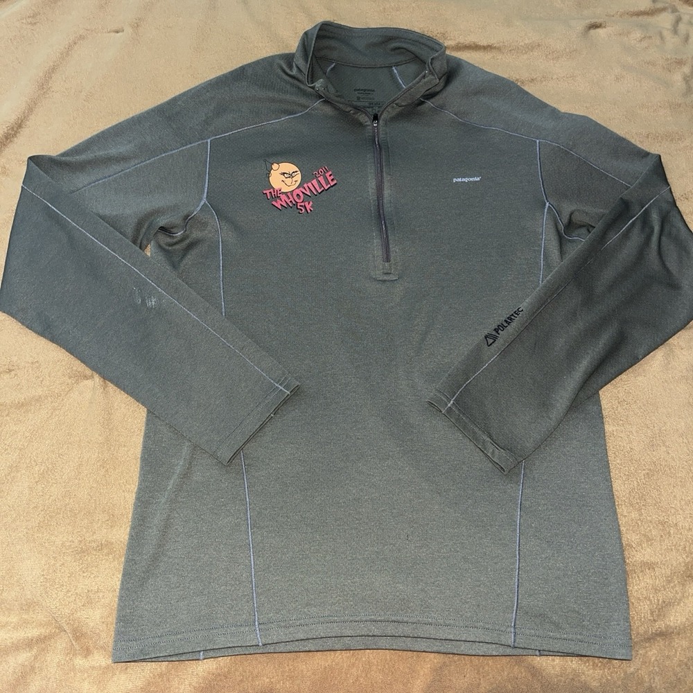 Vintage 2011 Patagonia universal SZ Medium 1/4 Zip Lightweight Runners Very Rare - Picture 15 of 16